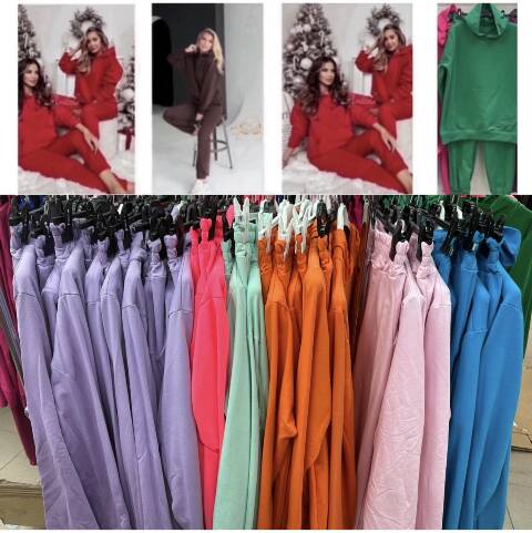 Komplet damskie 1026 Mix kolor Standard 1