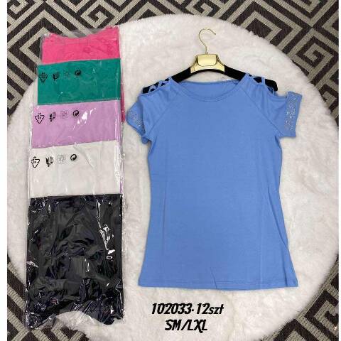 Bluzka damskie 102033 Mix kolor S/M-L/XL 1