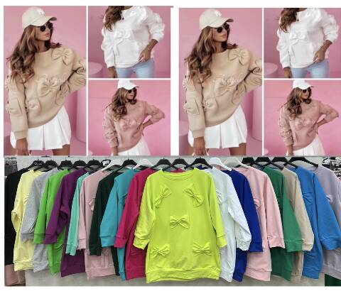 Sweter damskie 1002 Mix kolor Standard 1