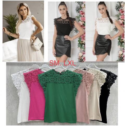 Bluzy damskie 1033 Mix kolor S/M-L/XL 1