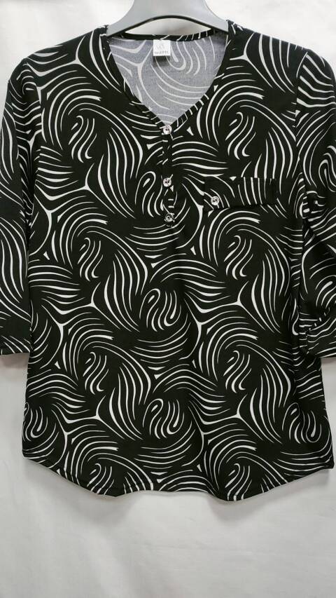 Bluzka damskie 1232 Mix kolor 48-54 (Towar Ploskie) 1