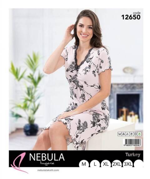 Piżama damskie 12650 1 kolor M-3XL (Towar Tureckie)