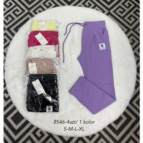Spodnie damskie 8546 Mix kolor S-XL