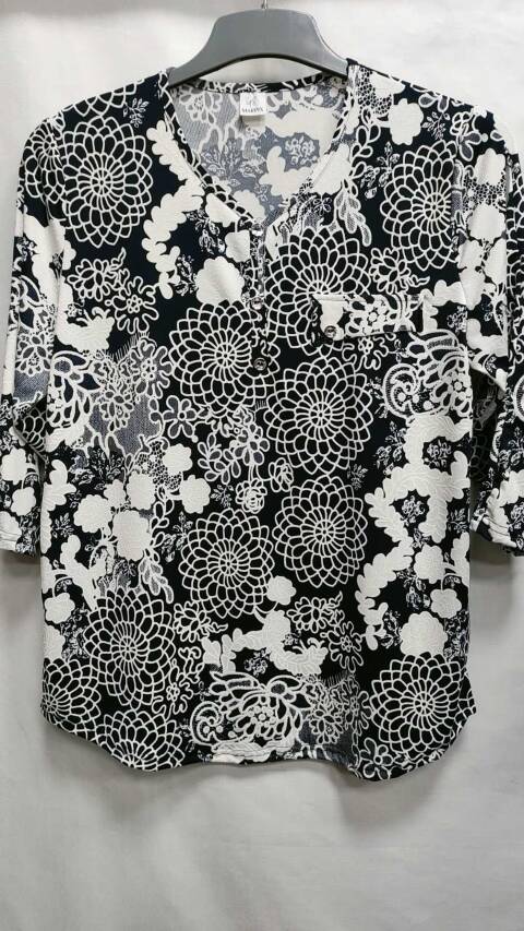 Bluzka damskie 1236 Mix kolor 48-54 (Towar Ploskie) 1