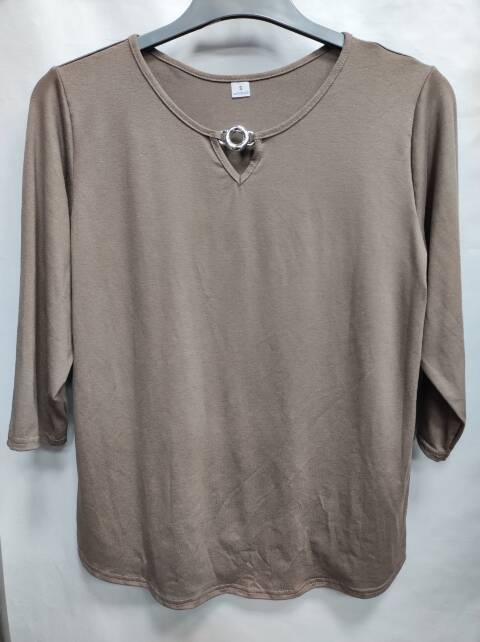 Bluzka damskie 1239 Mix kolor S-2XL (Towar Ploskie) 1