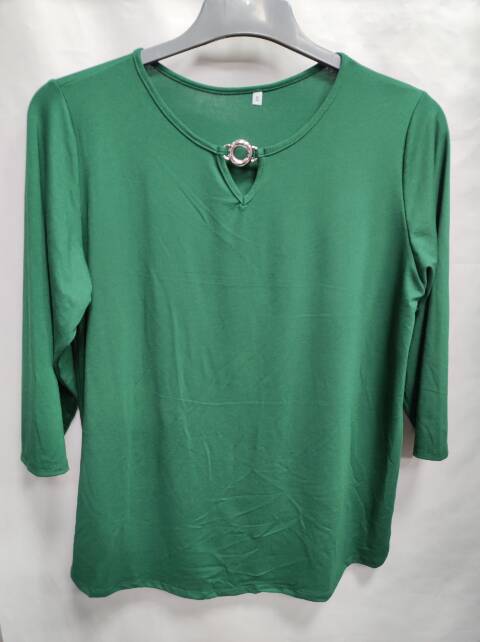 Bluzka damskie 1240 Mix kolor S-2XL (Towar Ploskie)