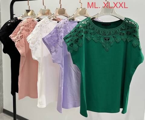 Bluzy damskie 1043 Mix kolor M-2XL 1