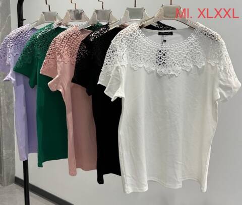 Bluzy damskie 1044 Mix kolor M-2XL 1