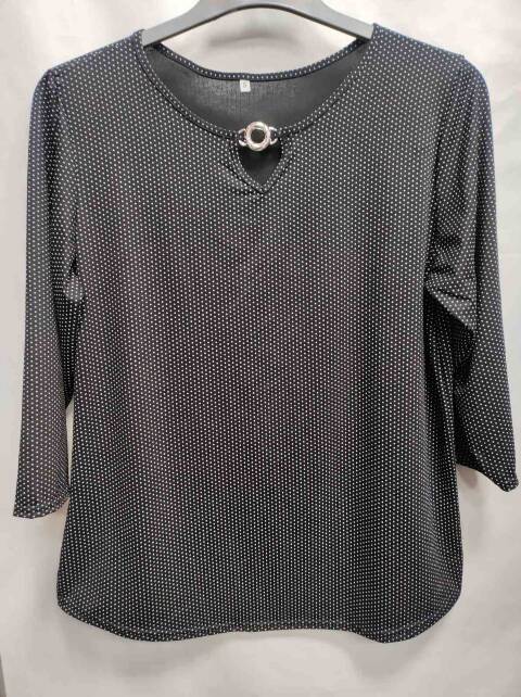 Bluzka damskie 1243 Mix kolor S-2XL (Towar Ploskie)