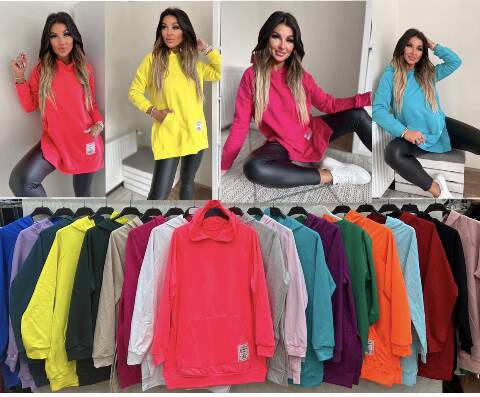 Bluzy damskie 1045 Mix kolor Standard 1