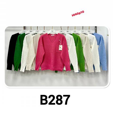 Sweter damskie F287 Mix kolor S-XL 1