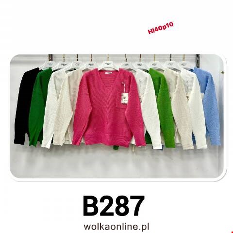 Sweter damskie F287 Mix kolor S-XL