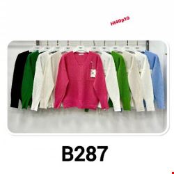 Sweter damskie F287 Mix kolor S-XL