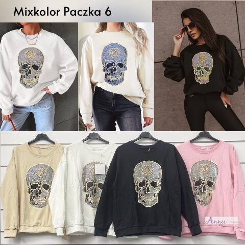 Swetervdamskie 1551 Mix kolor Standard 1