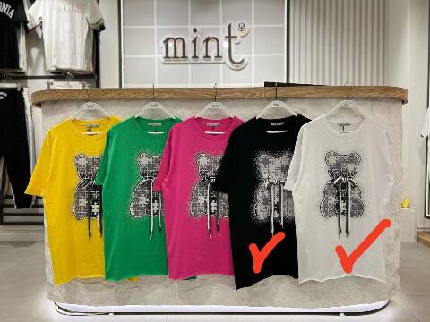 Bluzka damskie 1073 Mix kolor S-L 1