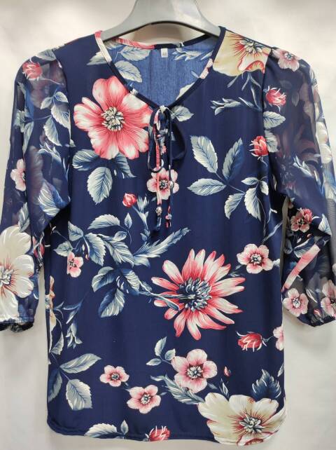 Bluzka damskie 1259 Mix kolor 48-54 (Towar Ploskie) 1