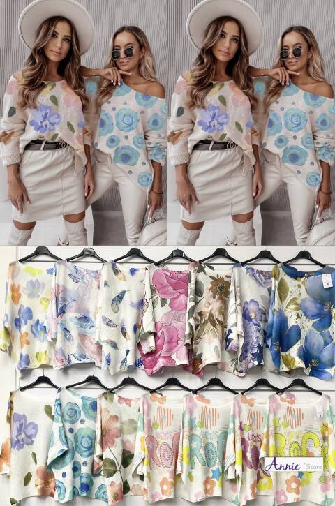 Swetervdamskie 1560 Mix kolor Standard 1