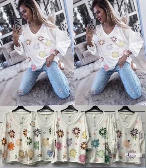 Swetervdamskie 1562 Mix kolor Standard