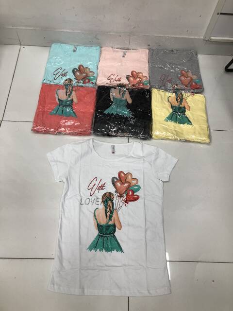 Bluzka damskie 1102 Mix kolor M-XL