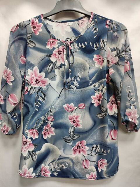 Bluzka damskie 1263 Mix kolor 48-54 (Towar Ploskie) 1