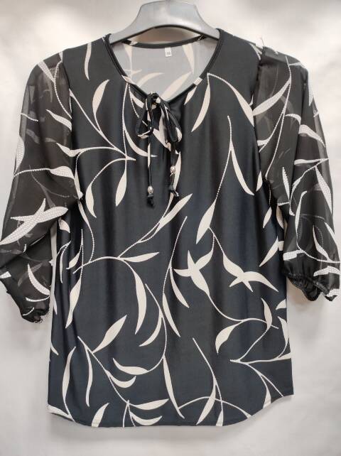 Bluzka damskie 1264 Mix kolor 48-54 (Towar Ploskie)