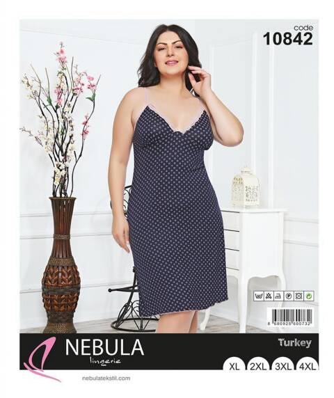 Piżama damskie 10842 1 kolor XL-4XL (Towar Tureckie)