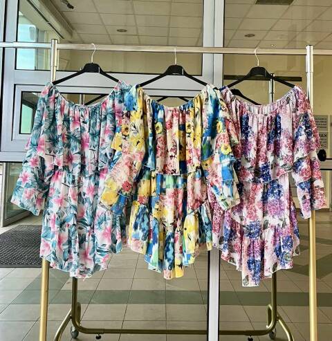 Sukienka damskie 1368 Mix kolor Standard