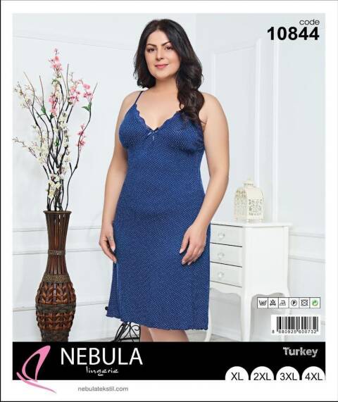 Piżama damskie 10844 1 kolor XL-4XL (Towar Tureckie)