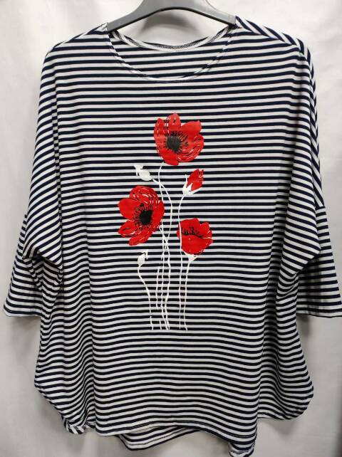 Bluzka damskie 1205 Mix kolor Standard (Towar Ploskie) 1