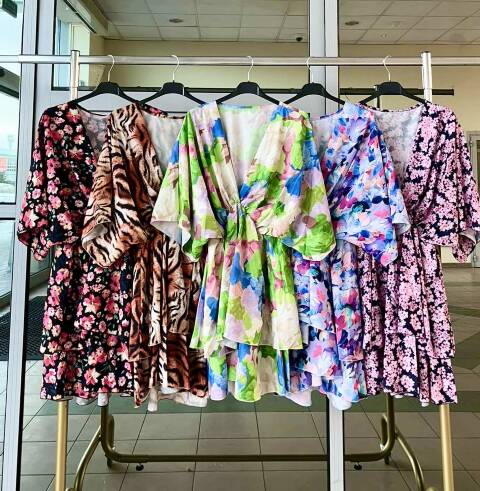 Sukienka damskie 1370 Mix kolor Standard 1