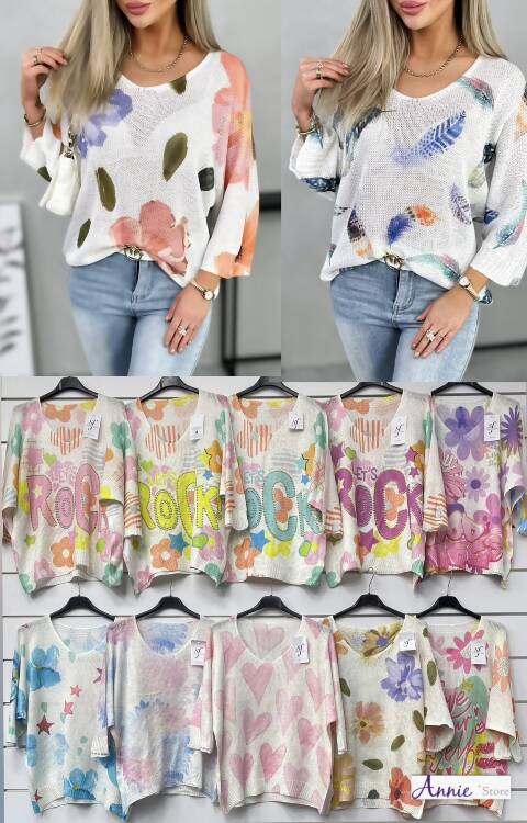 Swetervdamskie 1570 Mix kolor Standard 1