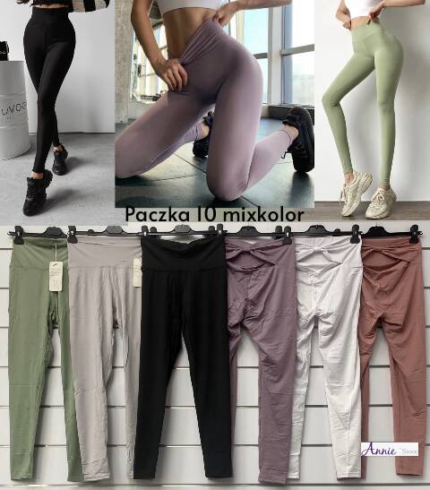 Leginsy damskie 1572 Mix kolor Standard