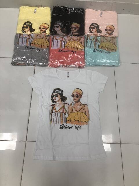 Bluzka damskie 1112 Mix kolor M-XL 1