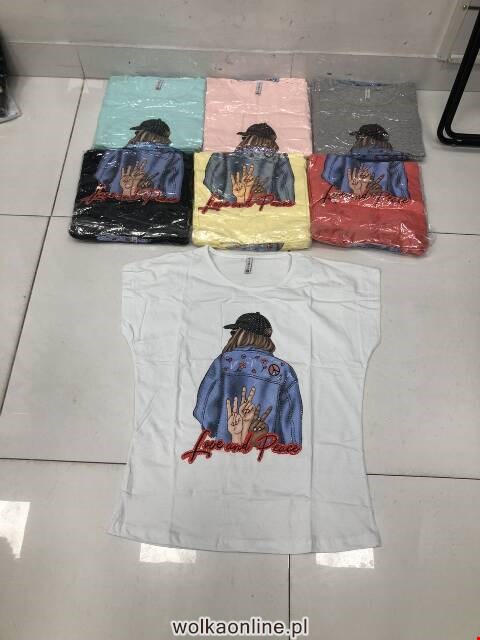 Bluzka damskie 1114 Mix kolor 2XL-4XL