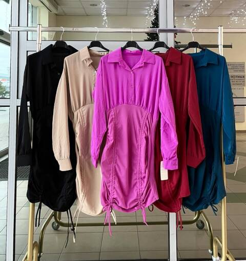 Sukienka damskie 1376 Mix kolor Standard