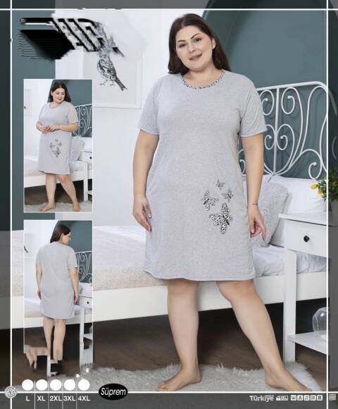 Piżama damskie 1678 Mix kolor L-4XL (Towar Tureckie) 1