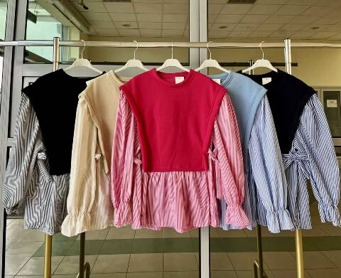 Koszula damskie 1386 Mix kolor Standard 1