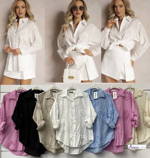 Koszsula damskie 1587 Mix kolor Standard