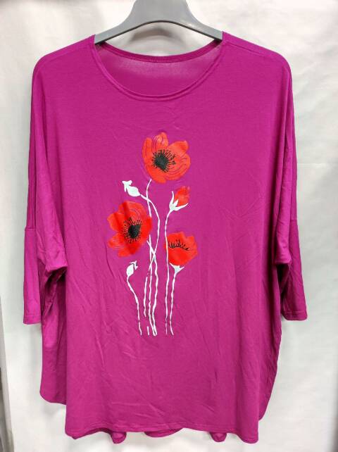 Bluzka damskie 1207 Mix kolor Standard (Towar Ploskie) 1