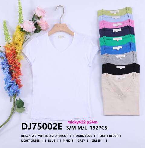 Bluzka damskie DJ75002E Mix kolor S/M-L/XL 1