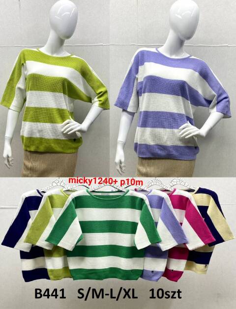 Bluzka damskie B441 Mix kolor S/M-L/XL 1