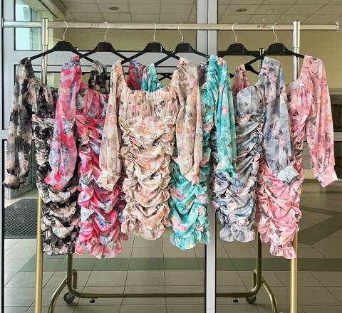 Sukienka damskie A1273 Mix kolor Standard 1