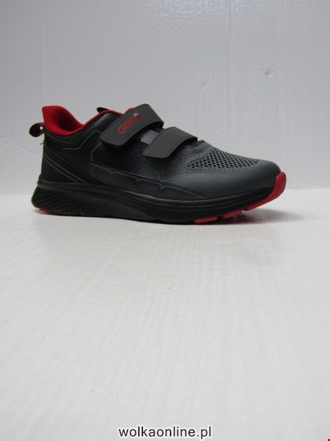Buty Sportowe Dziecięce A225 BLACK/RED 32-37