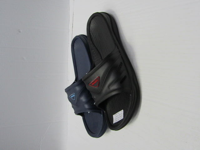 Klapki Damskie L3233 BLACK/GREY/NAVY 36-41