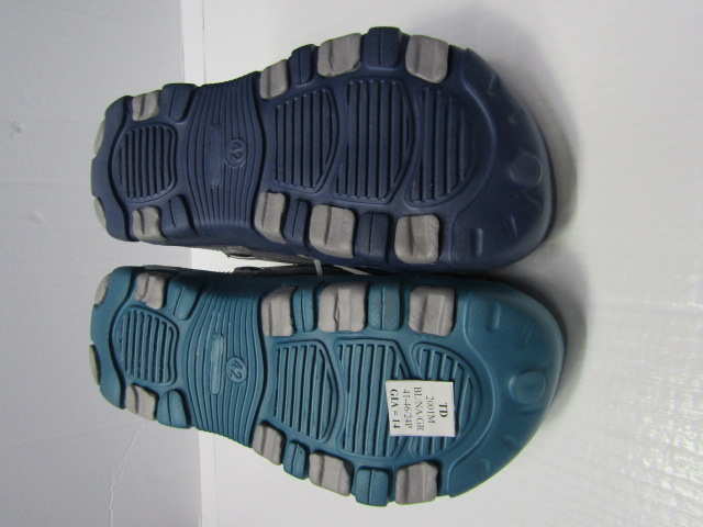 Kapcie Męskie 2001M BLACK/NAVY/GREY 41-46 1