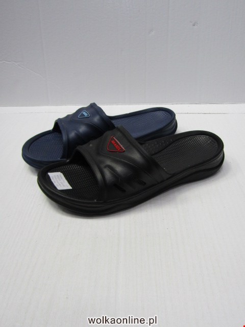 Klapki Męskie M3233 BLACK/GREY/NAVY 40-45