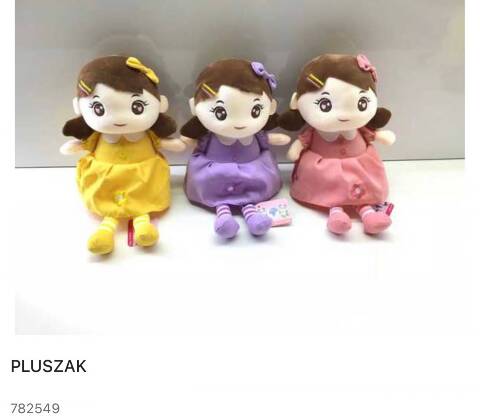 Maskotki 782549 Mix kolor Standard