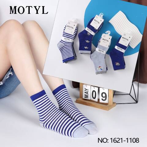 Skarpetki dziewczęce 1621-1108 Mix kolor 23-38