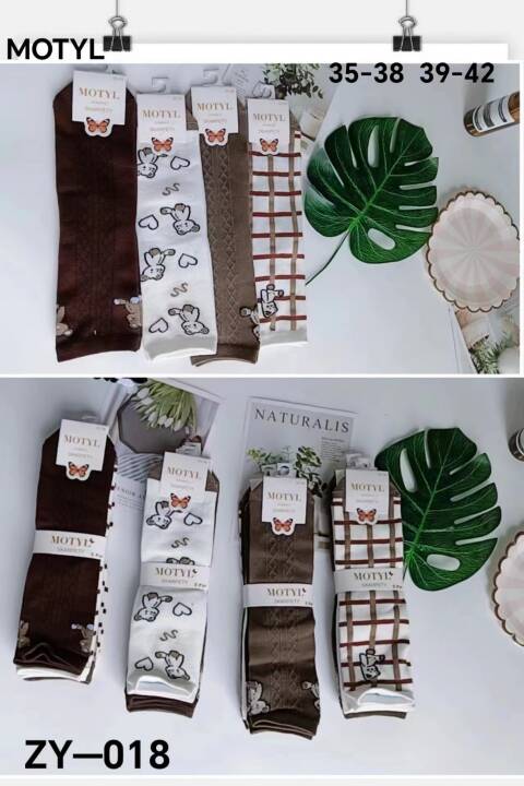 Skarpetki damskie ZY-018 Mix kolor 35-42