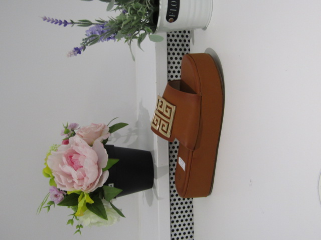 Klapki Damskie F384 CAMEL 36-41